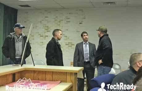 New Bethlehem Borough Council meets Redbank Valley School District Superintendanct Dr. John Mastillo and School Board President Dr. Chad Shaffer *Photo courtesy of TechReady Professionals