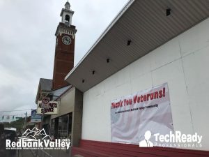 Veterans Banner - New Bethlehem PA - *Photo courtesy of TechReady Professionals