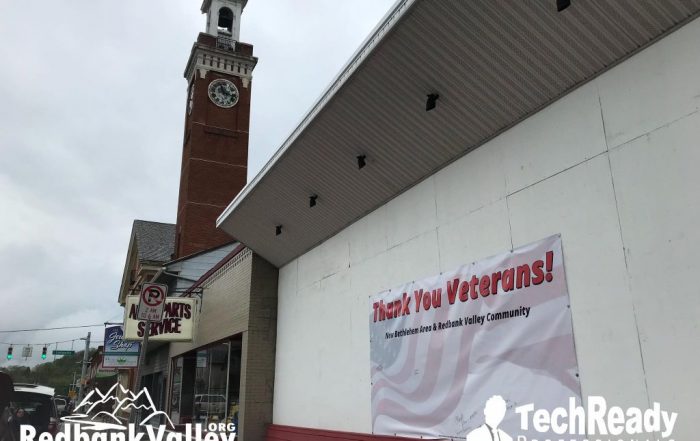 Veterans Banner - New Bethlehem PA - *Photo courtesy of TechReady Professionals