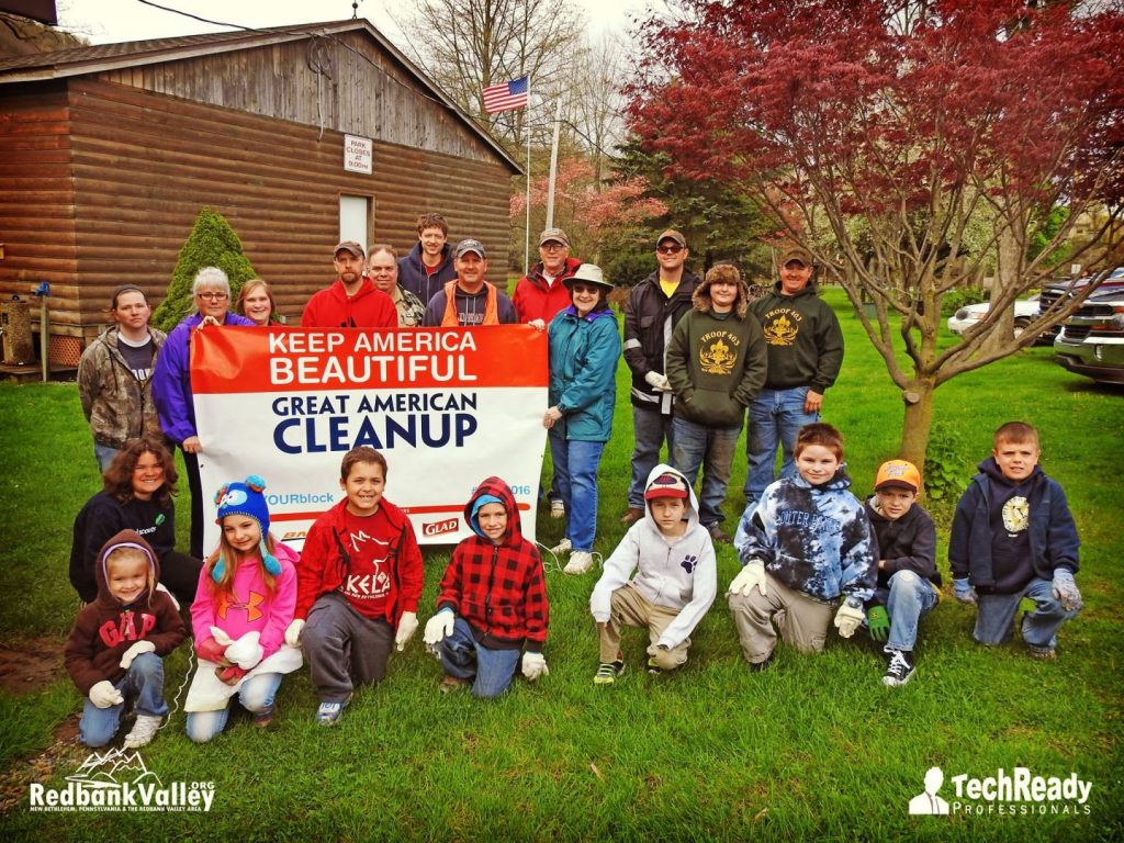 Community Clean Up New Bethlehem PA 1024x768