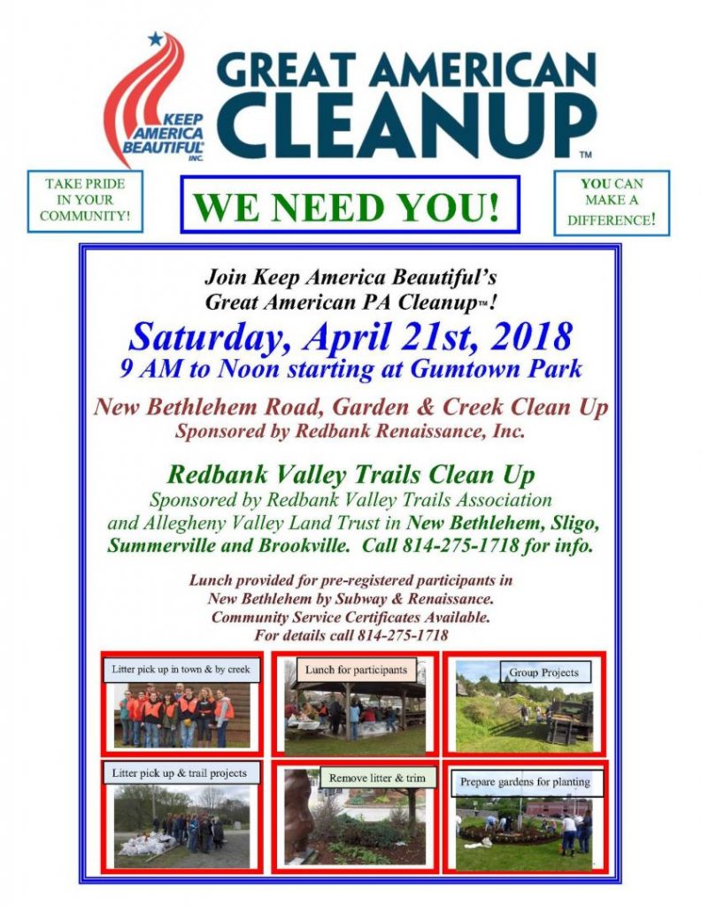 Redbank Valley Community Cleanup 2018 792x1024