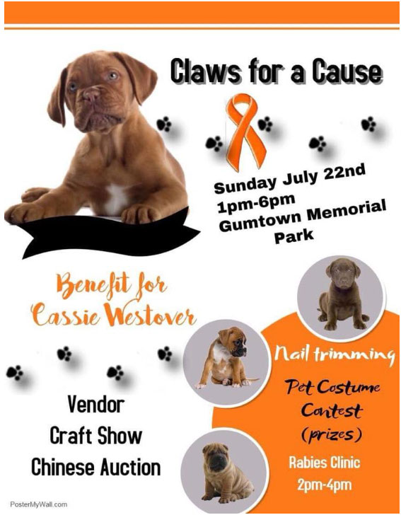 Cassie Westover Benefit