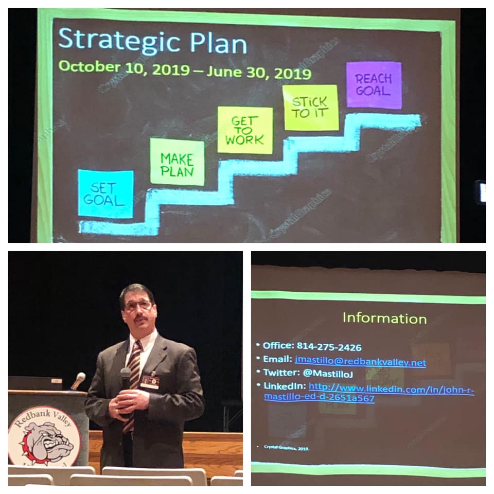 Dr. Mastillo - Strategic Plan 2019 - Redbank Valley - New Bethlehem PA
