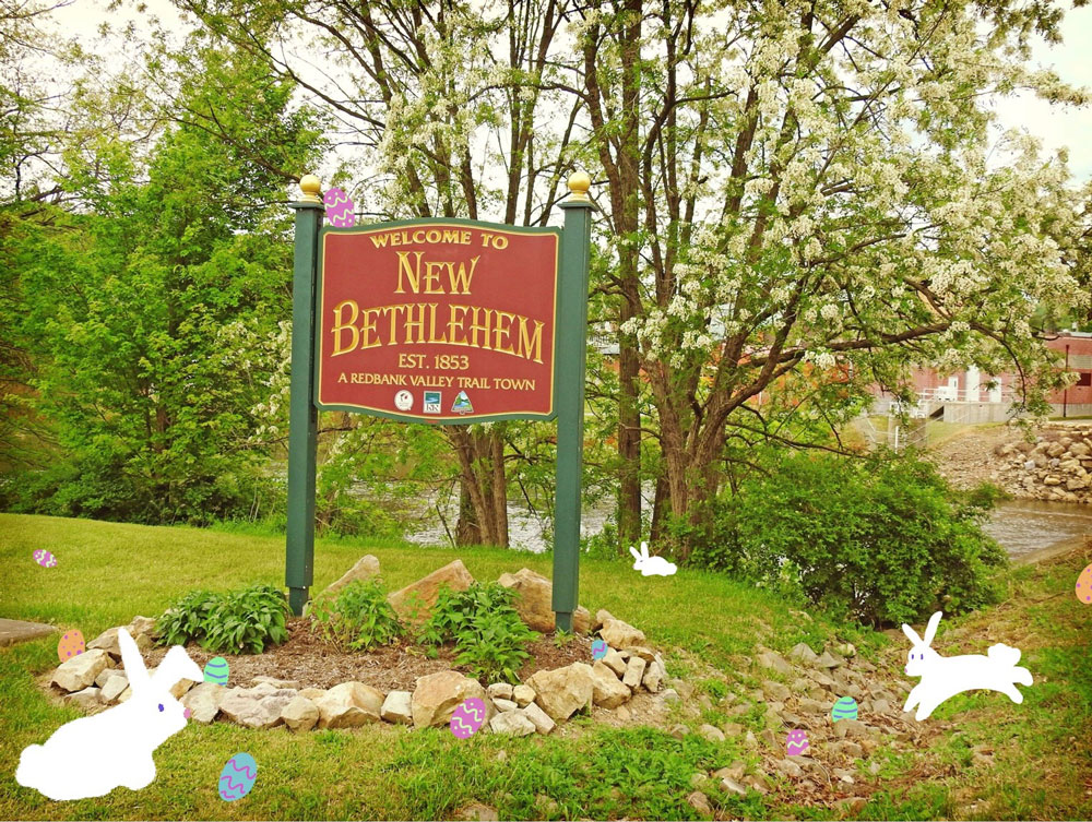 Easter Guide - New Bethlehem PA *Graphic Design courtesy of Natalie Harmon