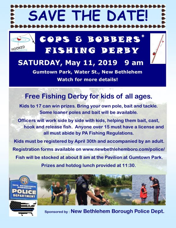 Fishing Derby Save The Date